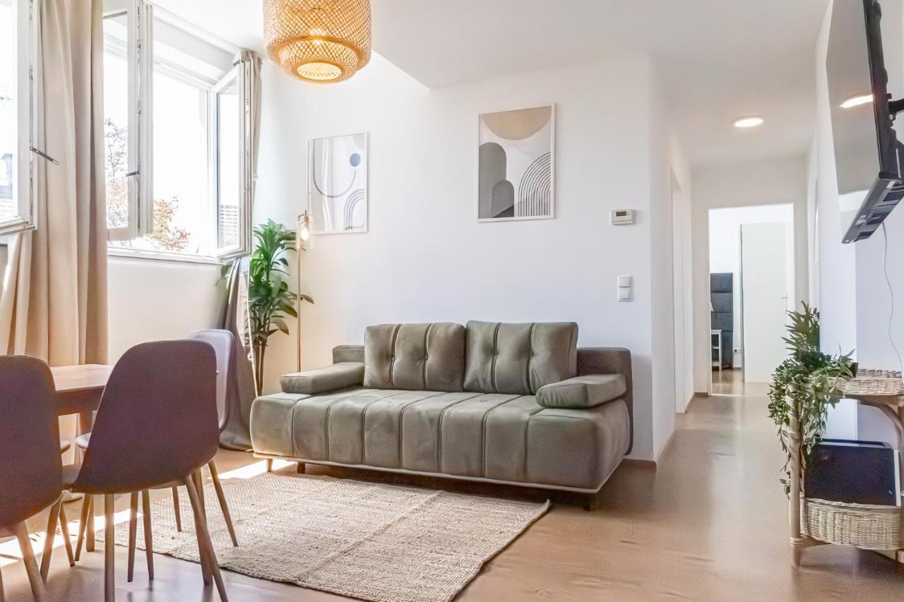 Apartmán Charming 1br And 1lr Modern Design Donaustadt *