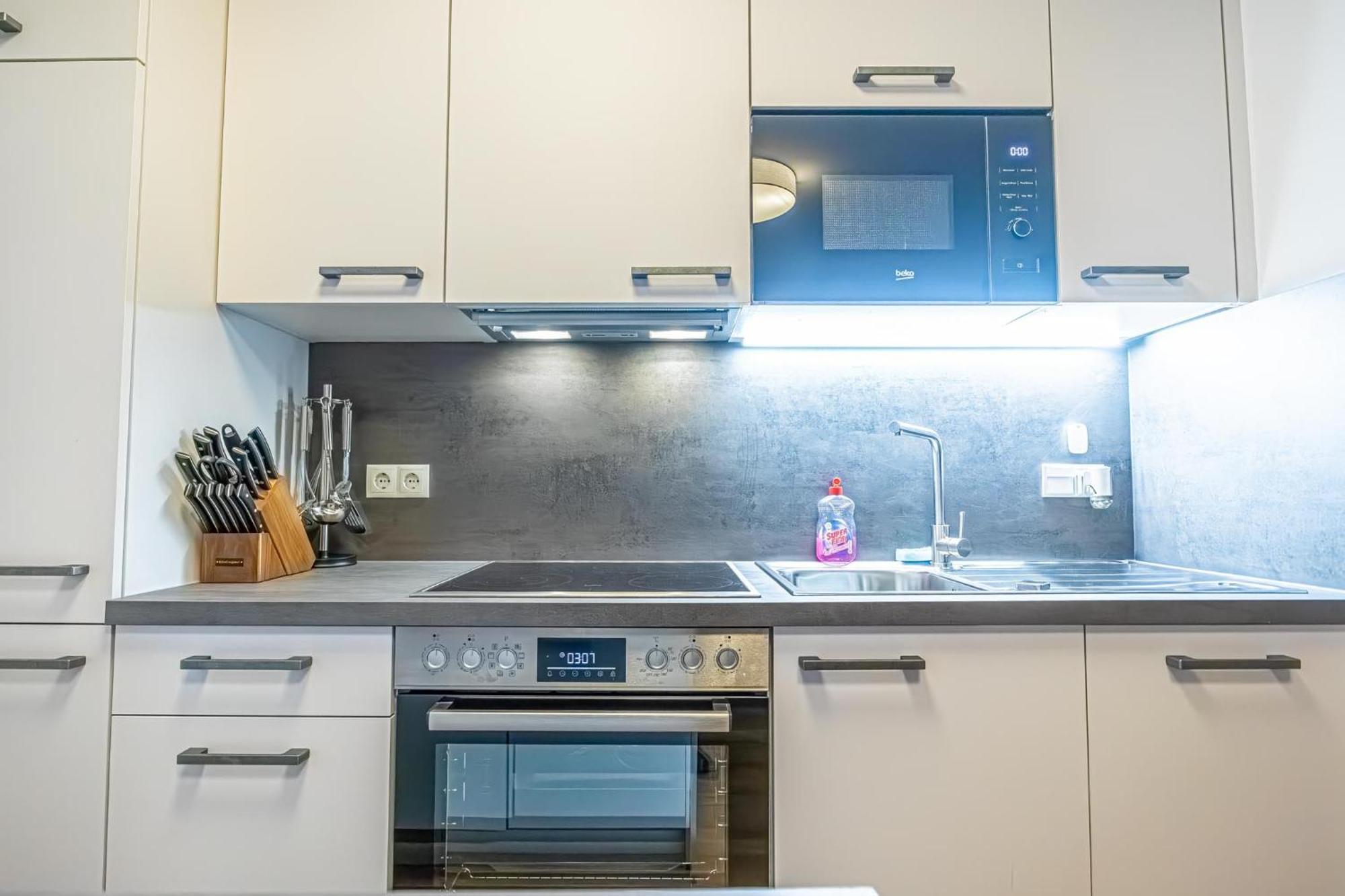 Apartmán Charming 1br And 1lr Modern Design Donaustadt