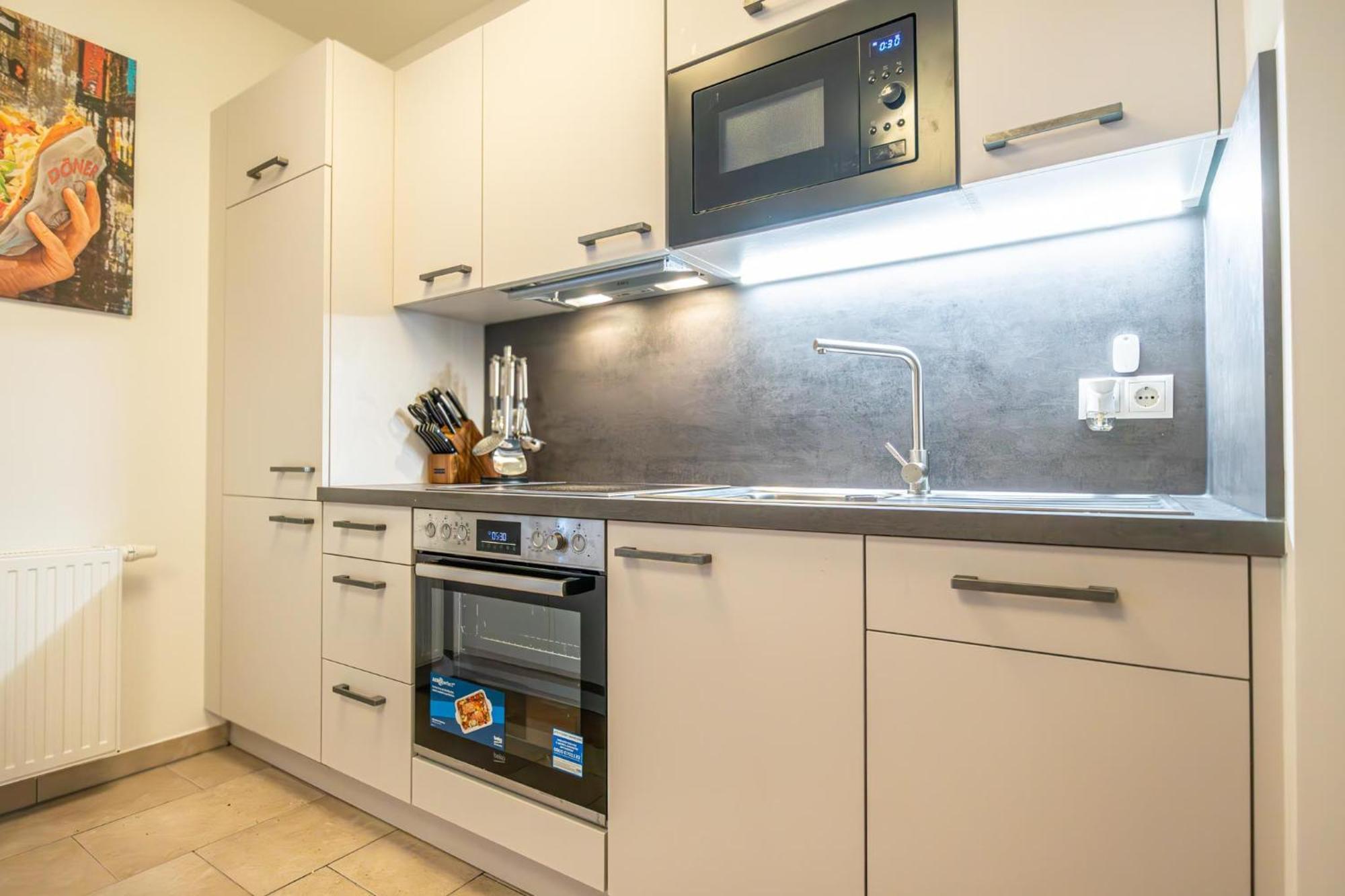 Apartment Charming 1br And 1lr Modern Design Donaustadt