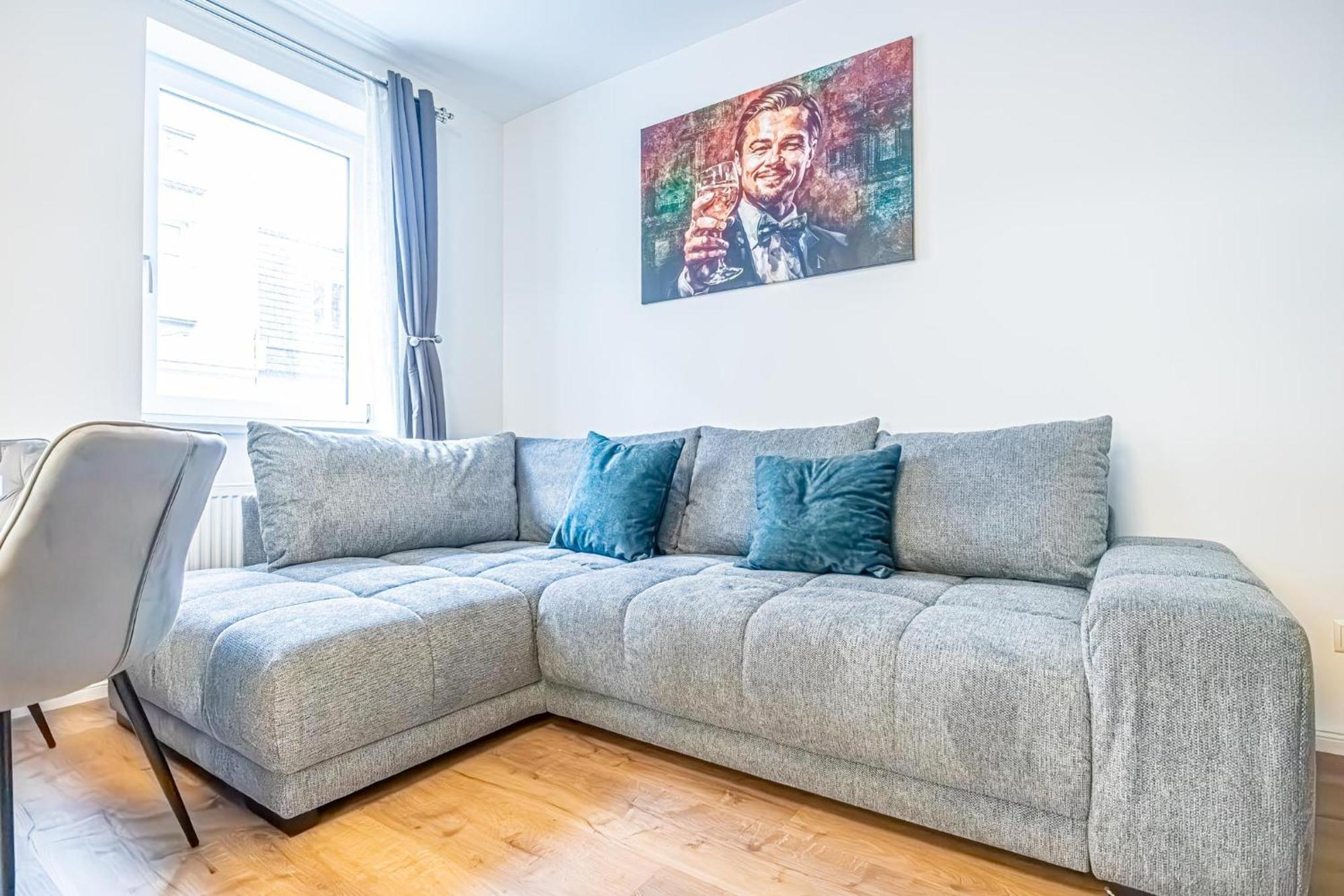 Apartment Charming 1br And 1lr Modern Design Donaustadt