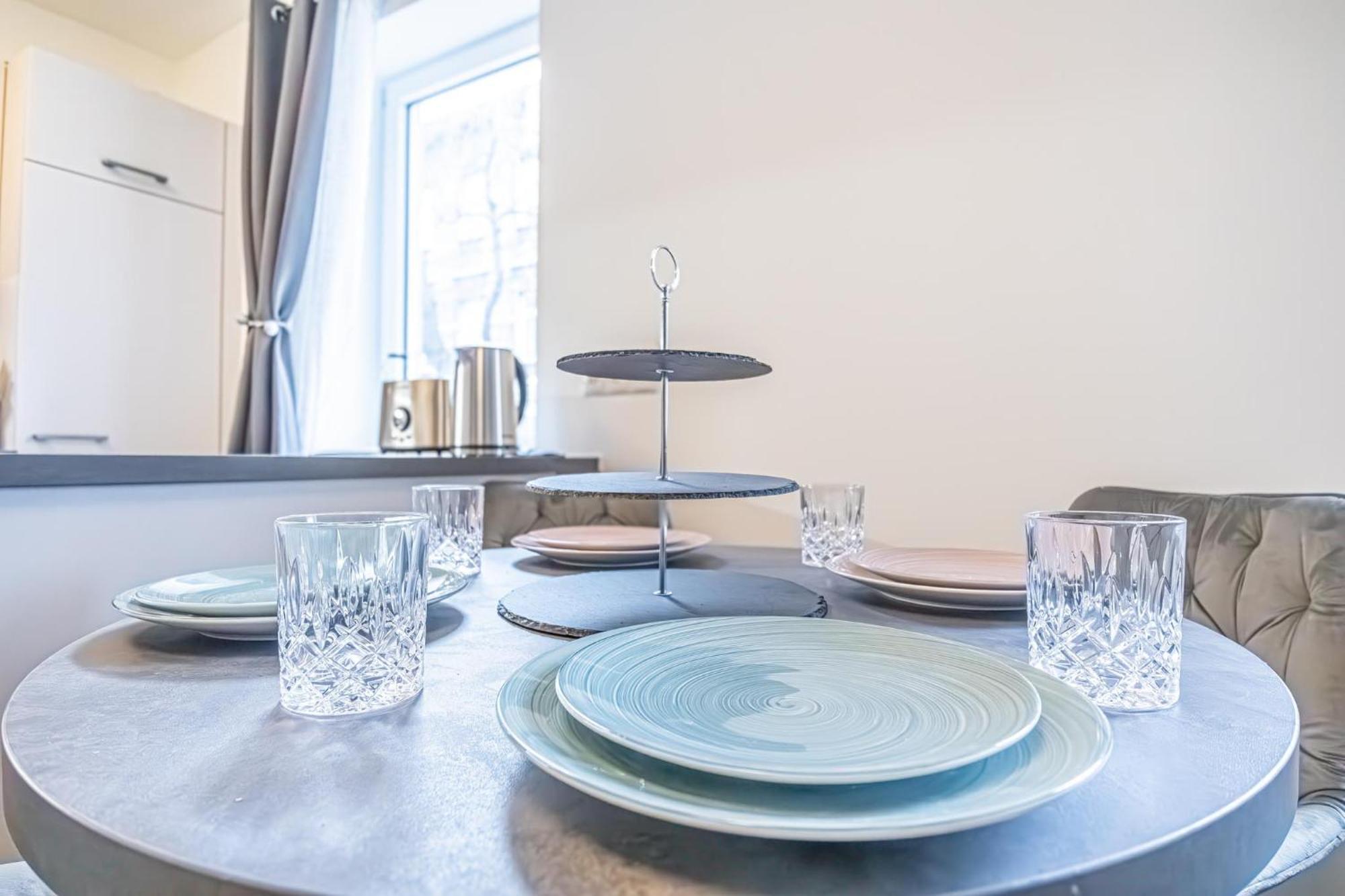 Apartment Charming 1br And 1lr Modern Design Donaustadt Vienna