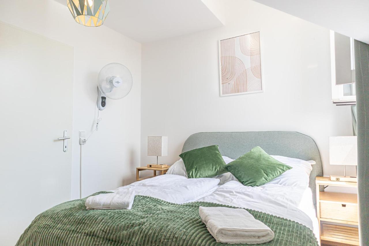 Charming 1br And 1lr Modern Design Donaustadt Apartmán *