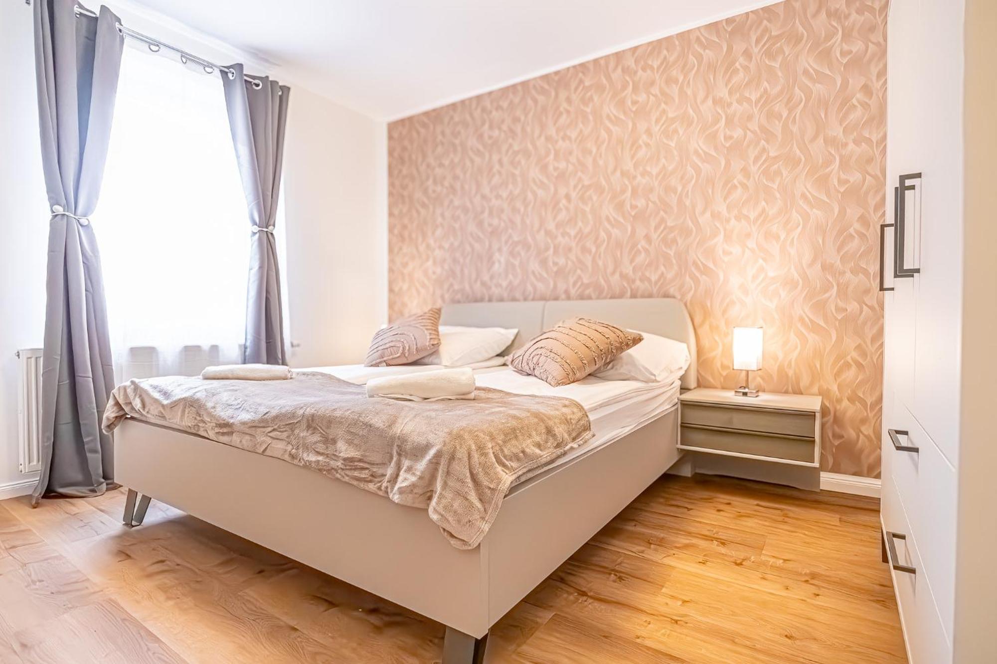 Apartmán Charming 1br And 1lr Modern Design Donaustadt Vídeň