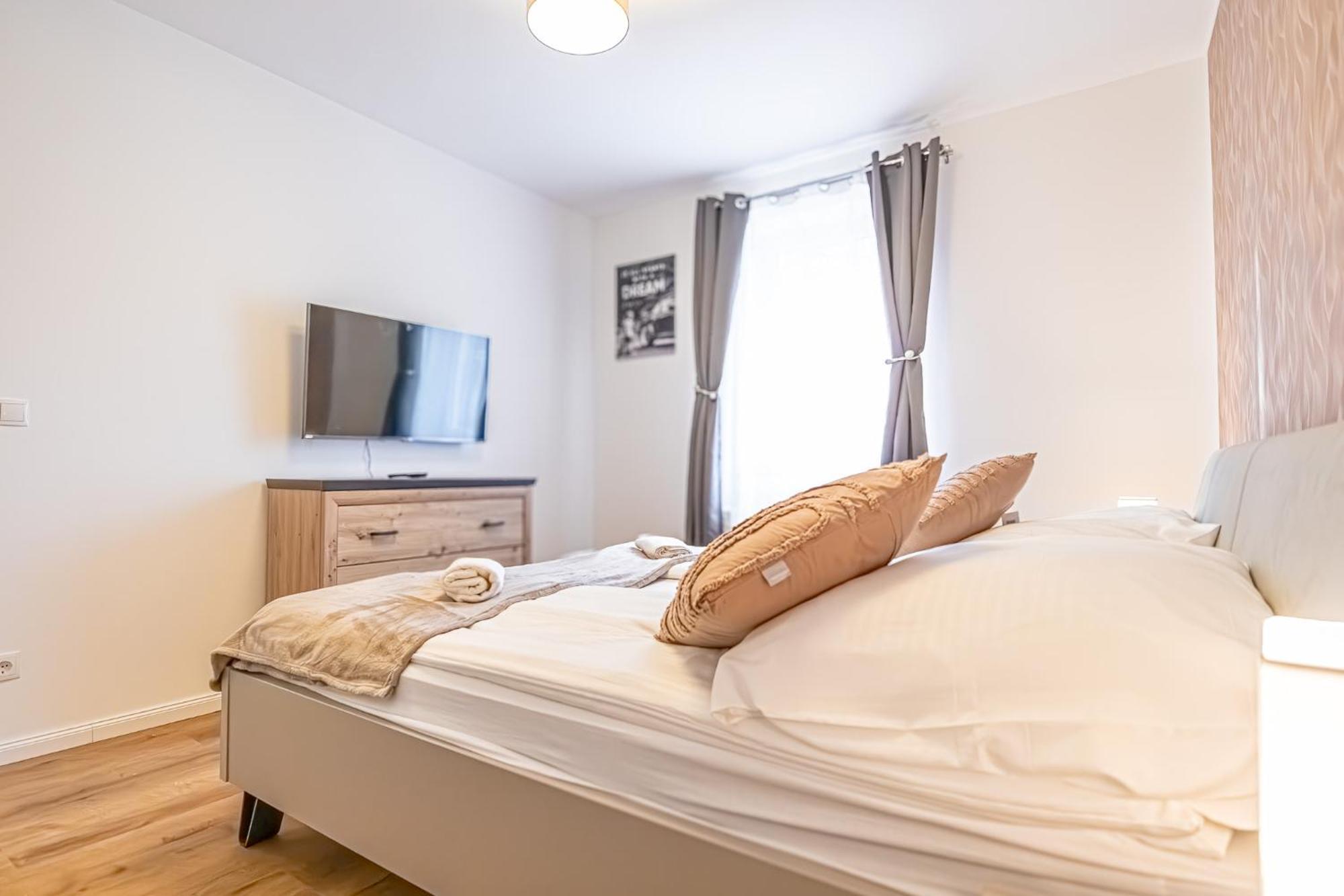 Apartmán Charming 1br And 1lr Modern Design Donaustadt *