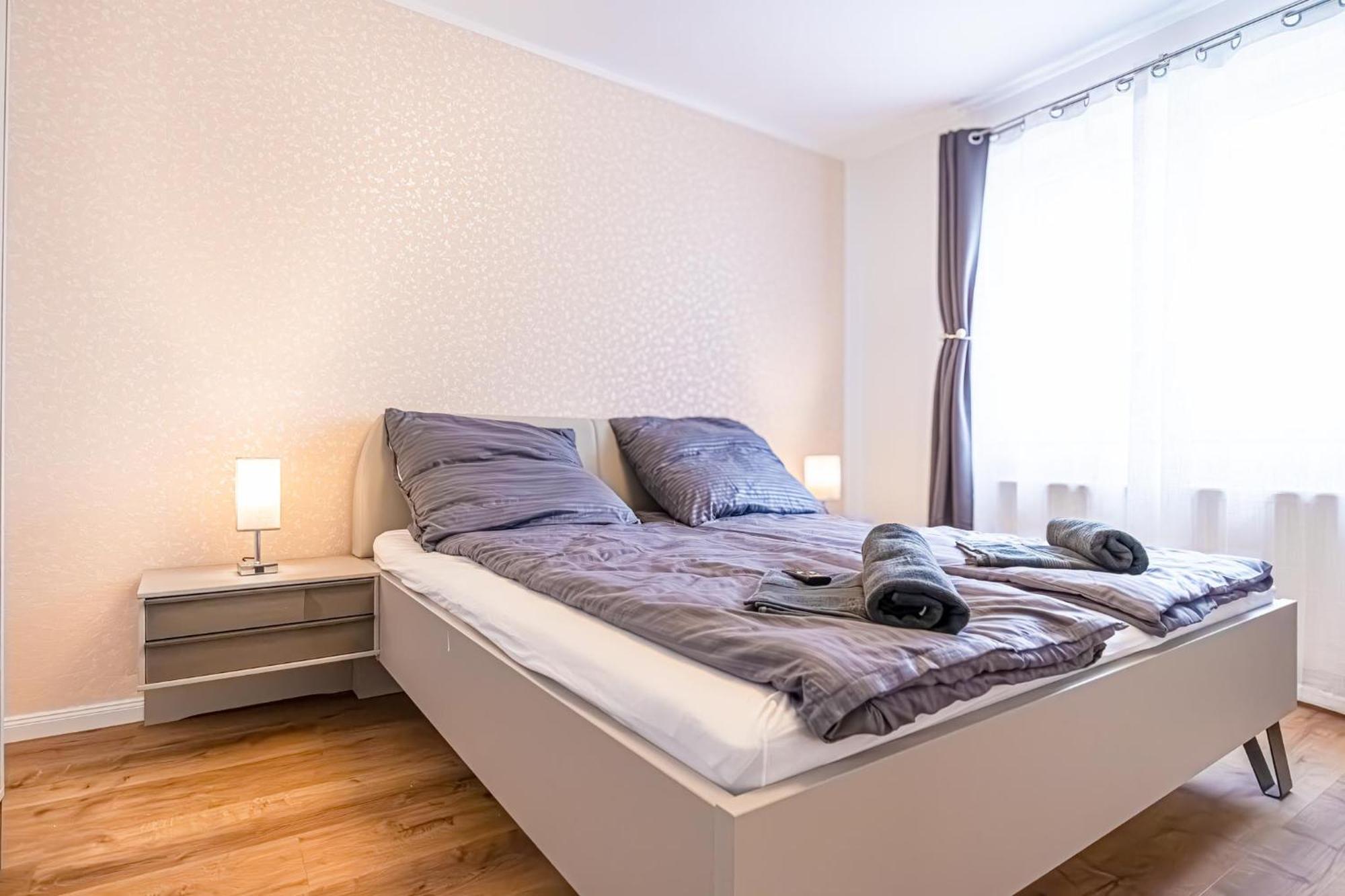 Charming 1br And 1lr Modern Design Donaustadt Apartmán