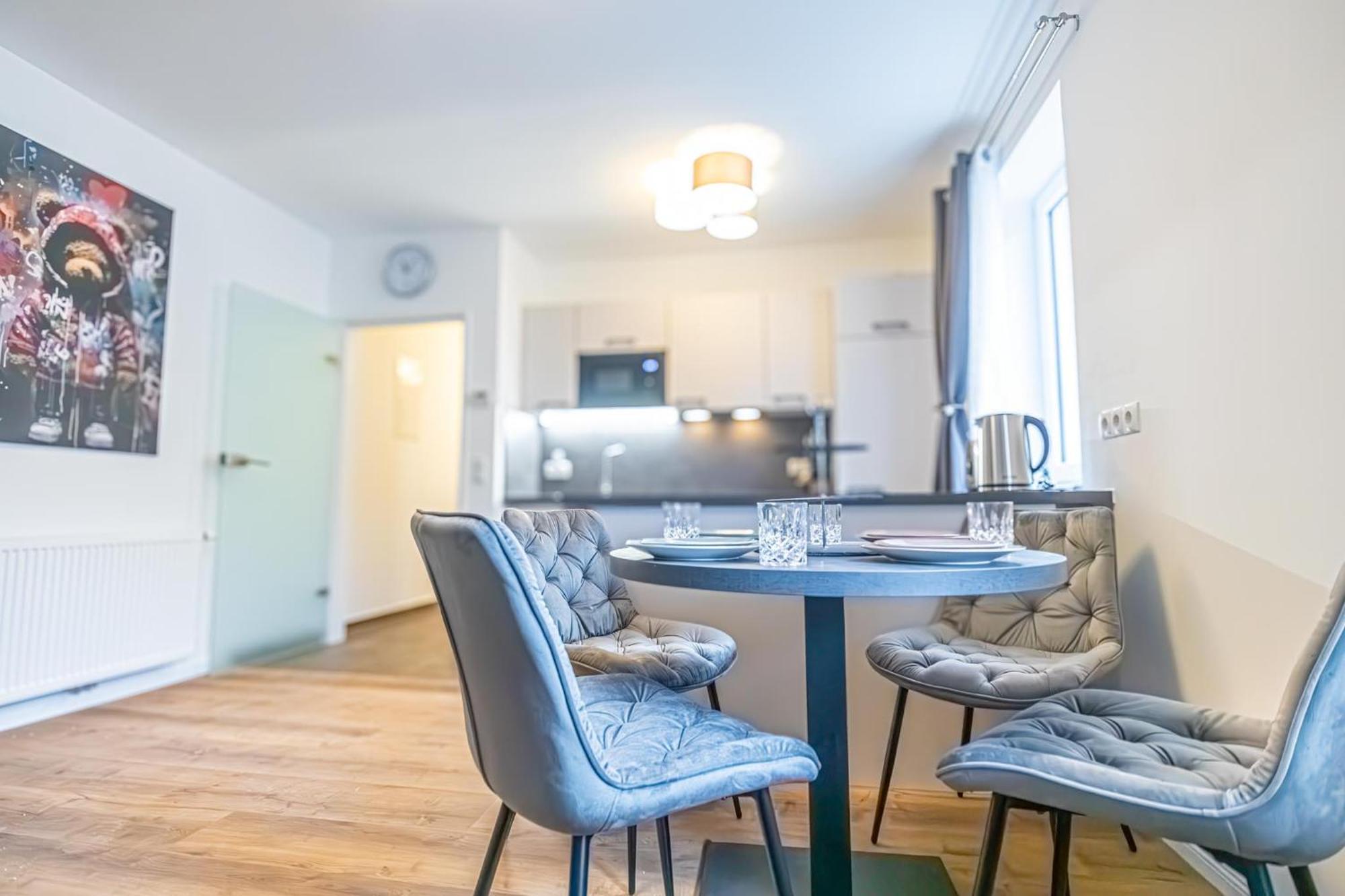 Charming 1br And 1lr Modern Design Donaustadt * Vídeň