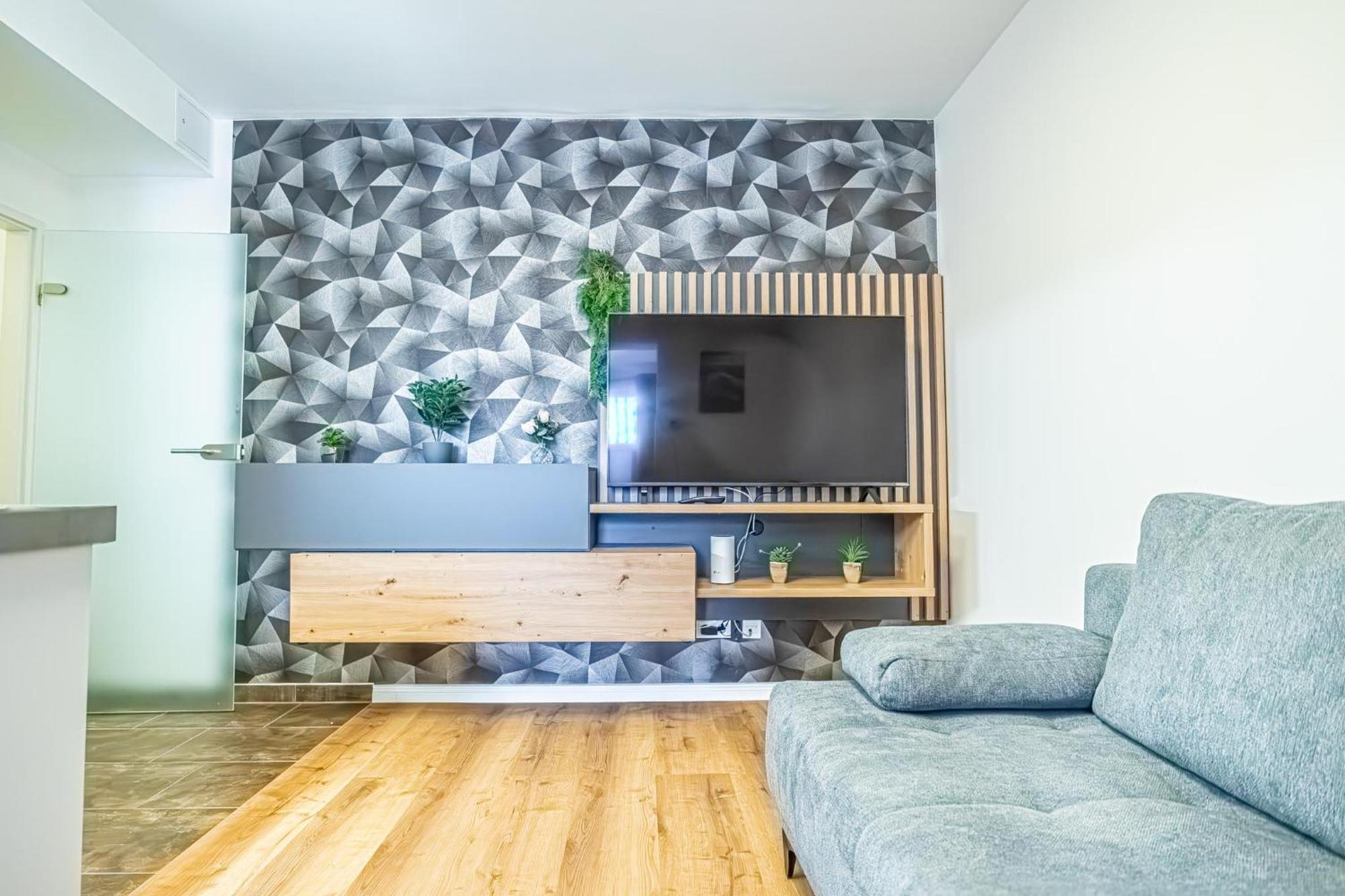Charming 1br And 1lr Modern Design Donaustadt Vídeň