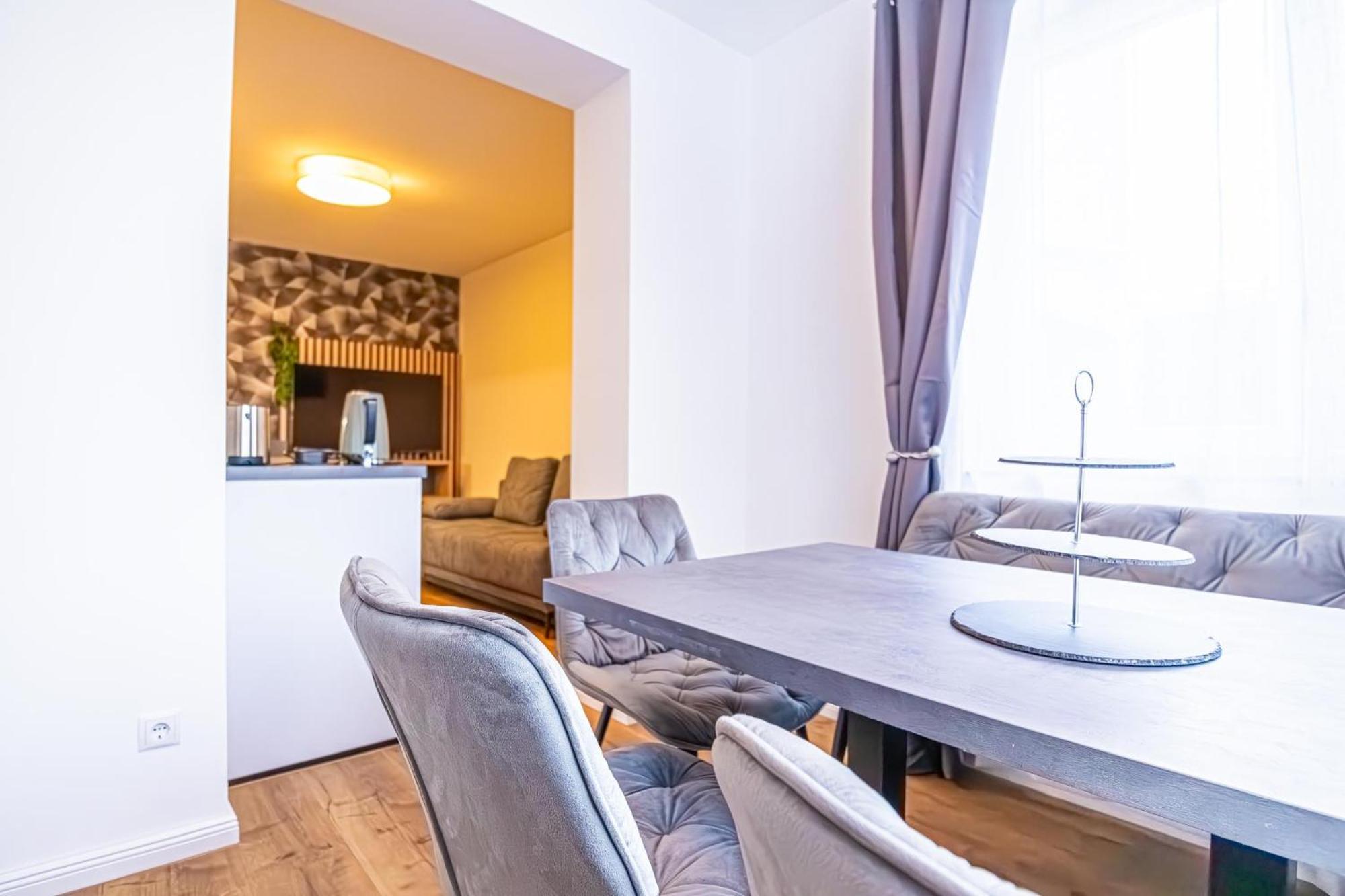 Apartmán Charming 1br And 1lr Modern Design Donaustadt *